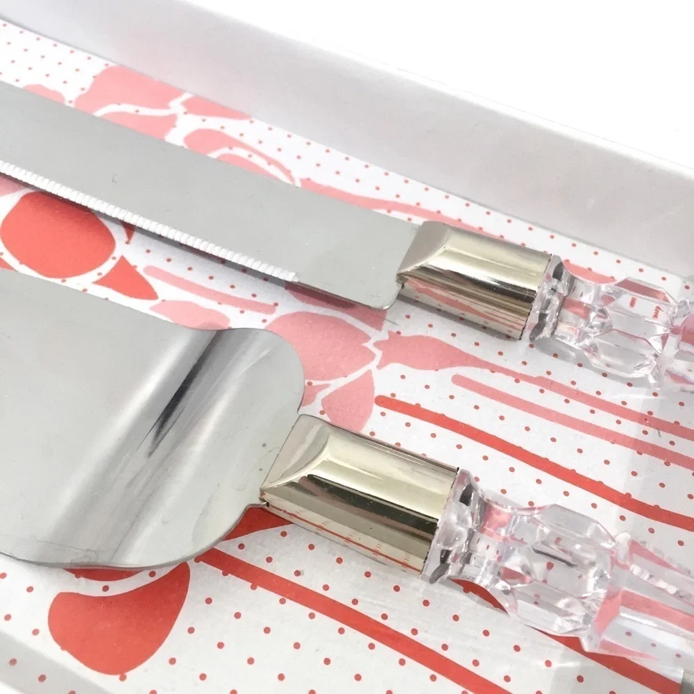 Wedding Cake Cutting + Serving Knife Set